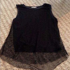 Mesh vans tank top